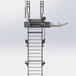 ESCALERA ACCESO PALA 7495 CAT - PN: S119332