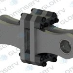 PITCH BRACE - CAT 7495 _ PN: D029122-01